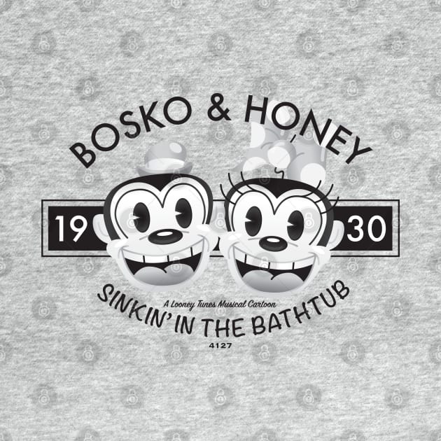 Bosko & Honey (no white outline) by CKline